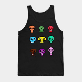 Cute Skulls Tank Top